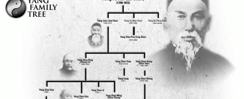 Style Tai Chi Drzewo-genealogiczne-rodziny-Yang Tai chi
